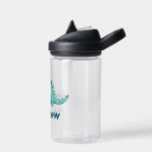 Bouteille D'eau Dinosaur Stegosaurus Nom Enfants (Gauche)