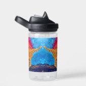 Bouteille D'eau Dinosaure (Arrière Complet)