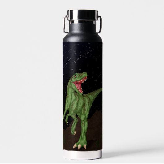 Bouteille D'eau Dinosaure - Nuit préhistorique (Avant)