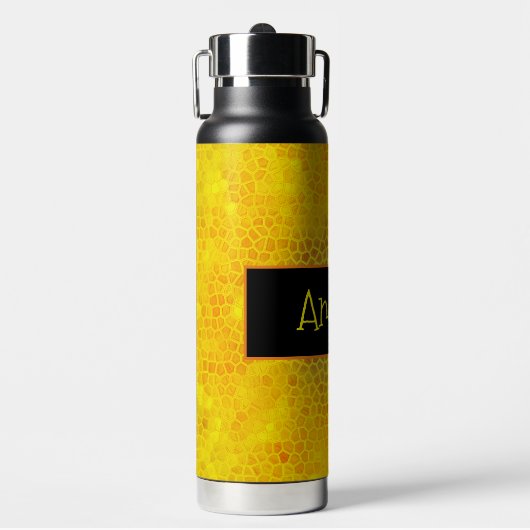 Bouteille D'eau Dinosaure Or Personnalisé Caché (Salle de sport)