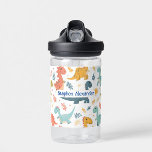 Bouteille D'eau Dinosaure personnalisé enfant