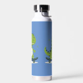 Bouteille D'eau Dinosaure Skateboard (Gauche)