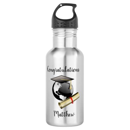 Bouteille D'eau Diplômé (Devant)