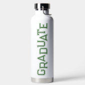 Bouteille D'eau Diplômé de l'école secondaire moderne verte (Droite)