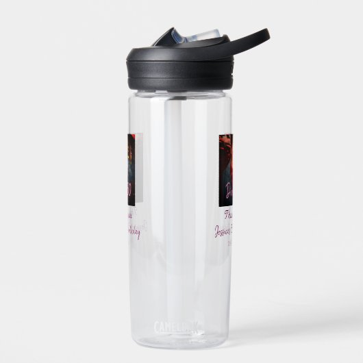 Bouteille D'eau Dirty 30 Anniversaire ajouter nom rose ajouter dat (Gauche)