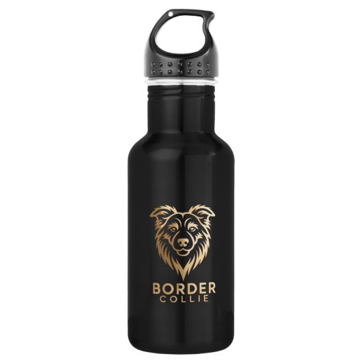 Bouteille D'eau Diseño Premium de Border en Dorado (Devant)