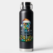 Bouteille D'eau Disque Golf Thématique Noël (Avant)