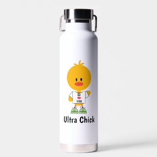 Bouteille D'eau Distance personnalisée Ultramarathon Ultra Chick