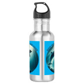 Bouteille D'eau Dive Deep Live Dolphin gratuit (Dos)
