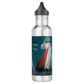 Bouteille D'eau Divine Mercy  (Gauche)