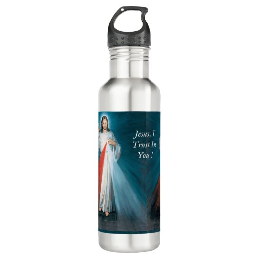 Bouteille D'eau Divine Mercy  (Devant)