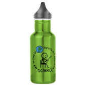 Bouteille D'eau Dobro - Le Monde tourne autour (Gauche)