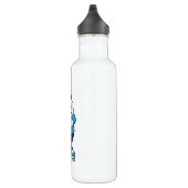 Bouteille D'eau Dog at Ice skating with Ice skates (Droite)