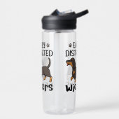 Bouteille D'eau Dog Easily Distracted by Wieners (Gauche)