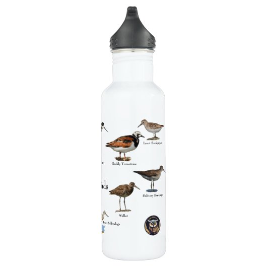 Bouteille d'eau d'oiseaux de rivage (Droite)