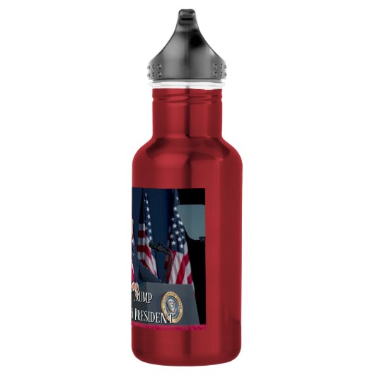 Bouteille D'eau Donald J. Trump 45e président Keepsaké (Droite)