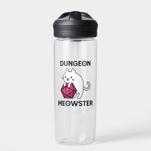 Bouteille D'eau Donjon Meowster Chat Drôle (Extérieur)
