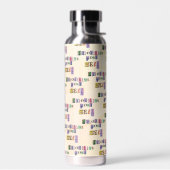Bouteille D'eau Donnez-vous la priorité (Gauche)