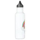 Bouteille D'eau Don't Know Don't Care Text (Gauche)
