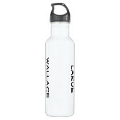 Bouteille D'eau Double Tennis Sport Thème (Dos)