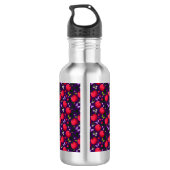 Bouteille D'eau Douce papillon cerise personnalisée et sur mesure (Dos)