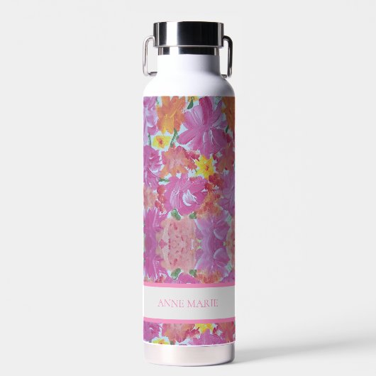Bouteille d'eau douce rose rose rose (Avant)