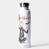 Bouteille D'eau Dr. Seuss | Chat Chapeauté Halloween (Gauche)