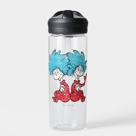 Bouteille D'eau Dr Seuss | Chat dans le Casquette Chose un & Chose (Extérieur)