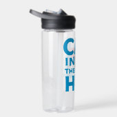 Bouteille D'eau Dr Seuss | Chat dans le logo du Casquette (Droite)