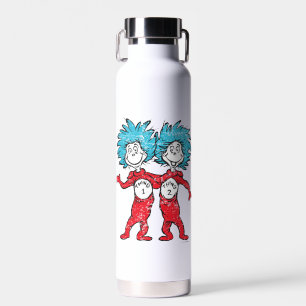 Bouteille D'eau Dr. Seuss   Chose Un Chose Deux Debout