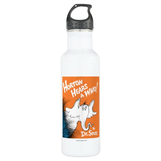 Bouteille D'eau Dr Seuss | Horton Entend un qui livre (Devant)