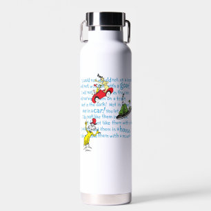 Bouteille D'eau Dr. Seuss   Livre illustré de Green Eggs And Ham