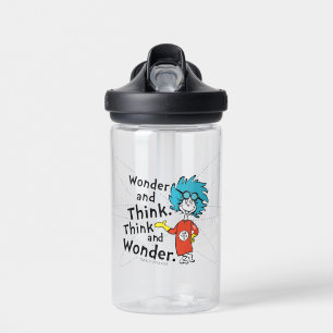Bouteille D'eau Dr Seuss   Merveilleuse et réfléchis. Pensez et ét