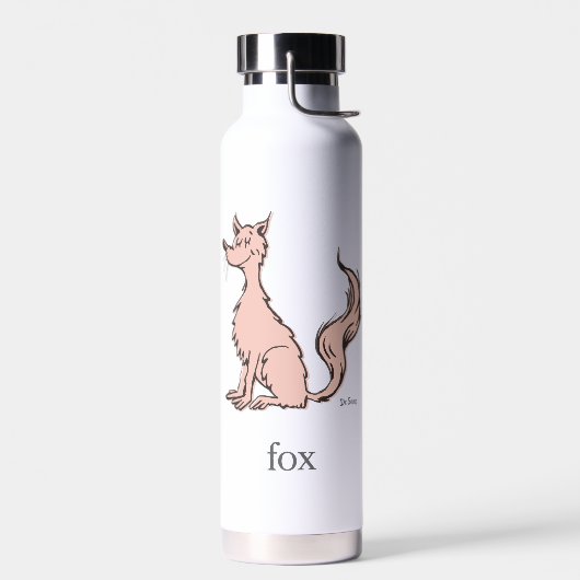 Bouteille D'eau Dr. Seuss | Renard Rose (Gauche)