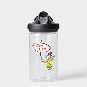 Bouteille D'eau Dr. Seuss Sam-I-Am tenant une pancarte