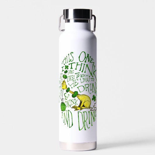 Bouteille D'eau Dr. Seuss | Yink - Saint-Patrick (Avant)