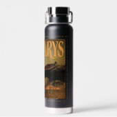 Bouteille D'eau "Dracarys" Drogon Breathing Fire Graphic (Arrière)
