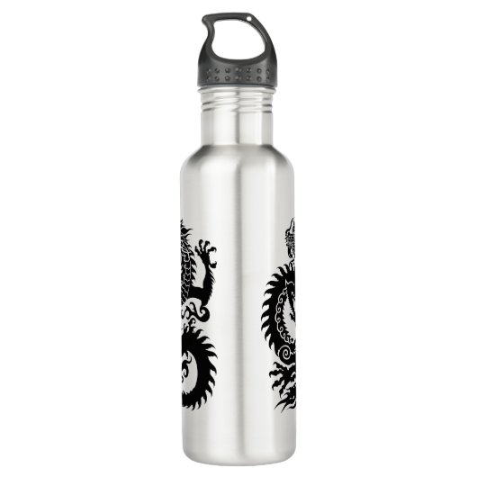 Bouteille D'eau Dragon chinois traditionnel (Dos)