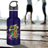 Bouteille D'eau Dragon chinois vert Koi