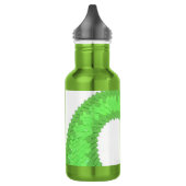 Bouteille D'eau Dragon de coeur vert citron blanc (Gauche)