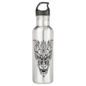 Bouteille D'eau Dragon feuille (Devant)