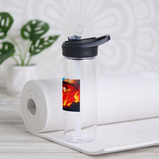 Bouteille D'eau Dragon fire (Yoga)