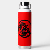 Bouteille D'eau Dragon Novelty Golfer Initial Gift (Plage)