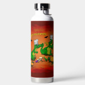 Bouteille D'eau Dragons - Joyeux Halloween ! Aujourd'hui je vais c (Droite)