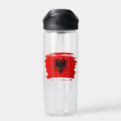Bouteille D'eau Drapeau albanais (Arrière)