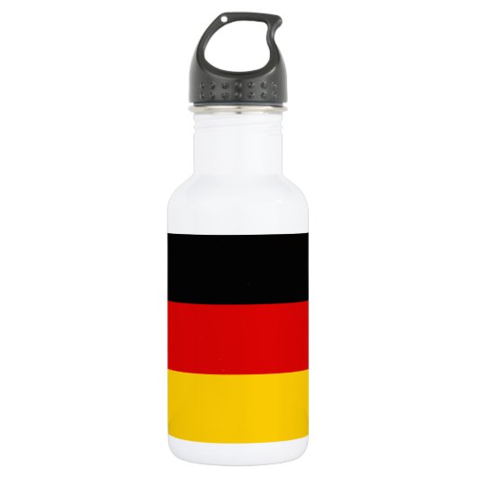 Bouteille D'eau Drapeau allemand (Devant)