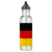 Bouteille D'eau Drapeau allemand (Allemagne) (Droite)