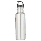 Bouteille D'eau Drapeau Amazigh - Drapeau Amazigh Drapeau (Dos)