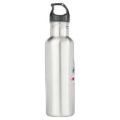Bouteille D'eau Drapeau américain (Dos)