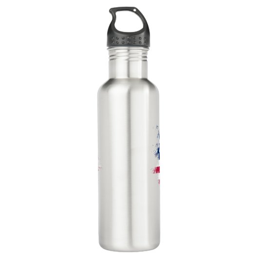 Bouteille D'eau Drapeau américain (Dos)